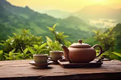 茶壶茶杯图片模型