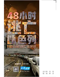 澎湃视觉周选海报｜巴以战火再燃_海平面_澎湃新闻-The Paper