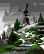 Kevin Gnutzmans_不知 _T202231  _场景（速途，大色块，草稿，黑白）_T202231 