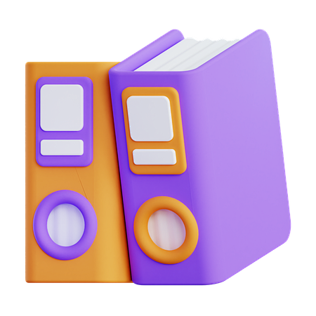 Files Binder 3D Icon