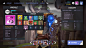 'Cradle of Sins' - UI Design, Game Menus