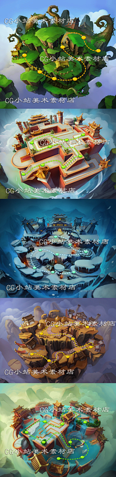 画画的Olivia采集到地图