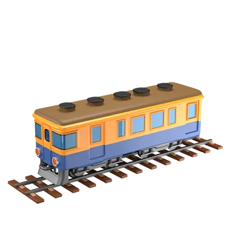 Train 3D Icon