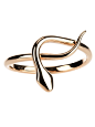 CHLOÉ... I've loved snakes since I was young, and my mom had a ruby eyed gold snake ring I adored growing up. Any snake jewelry reminds me of it. :): 