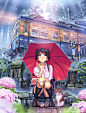 下雨吧...【昨天已经下雨了的 好吧！】 #二次元#