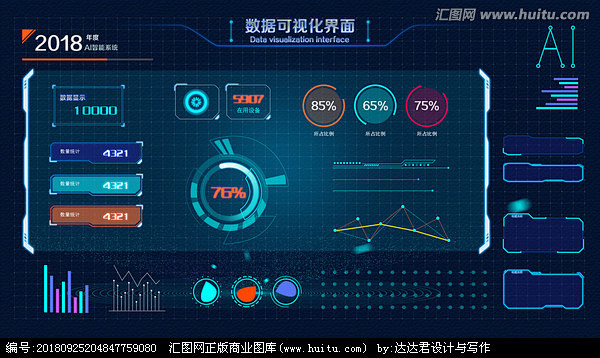 数据可视化界面