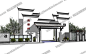 SU Sketchup JGA26草图大师景观模型中式亭廊景墙小品合集第3季-淘宝网