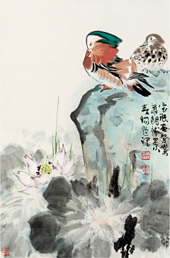 YYrT33EK采集到霍春阳 国画