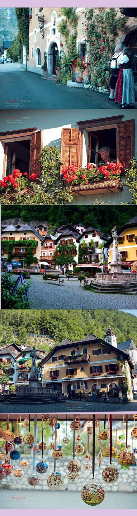 奥地利的哈尔施塔特（Hallstatt）...