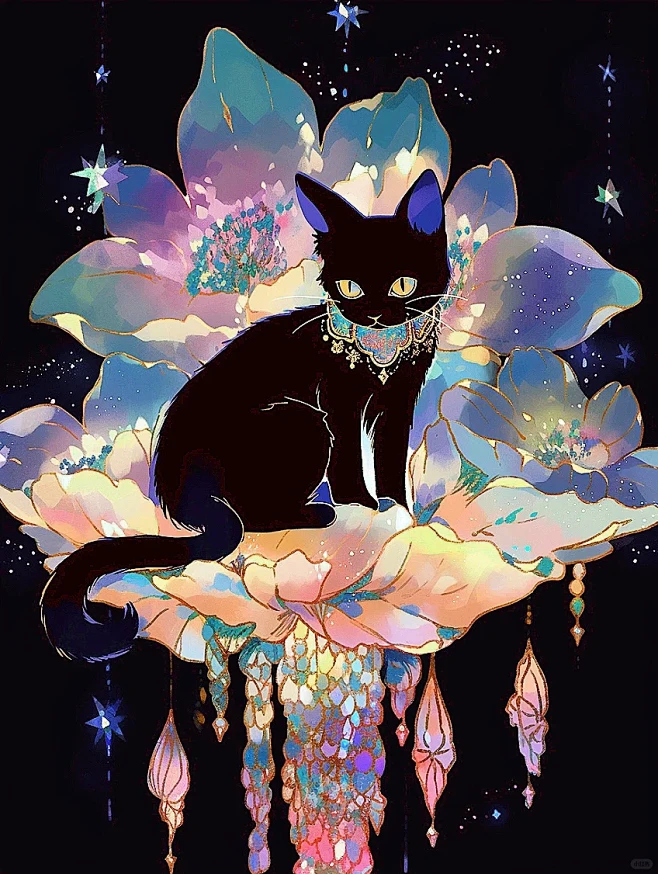 七彩云猫 - 小红书-花瓣网