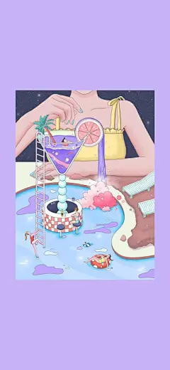 神仙壁纸＋宝藏背景－堆糖，美好生活研究所