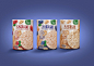 Puffed wheat bread "Doctor Green" : Buffed wheat bread snack "Doctor Green"