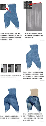 绘画步骤图①②③