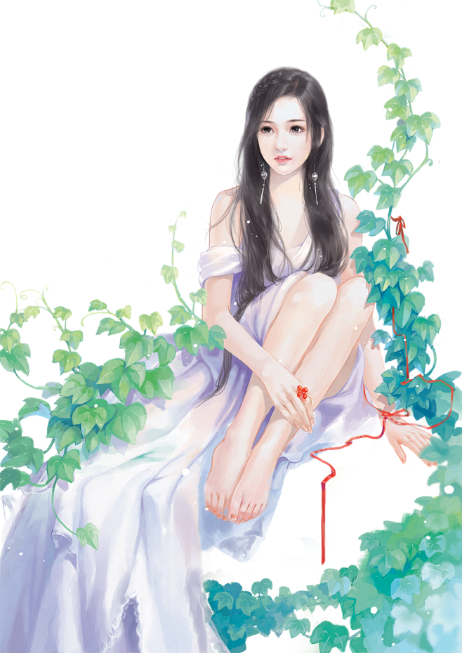 白裙少女-正_l2