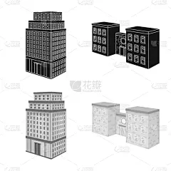 建筑业,分离着色,图标,一个物体,商务,现代,餐馆,警官,建筑
