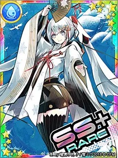 初音ミク手游 神秘的音乐彗星 雪ミク2018活动新服装&amp;部分新卡图公开 ​​​​