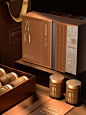 商务感年份茶·理想著白系列茶包设计 - 小红书