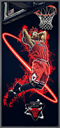 其中包括图片：Derrick Rose Wallpaper - iXpap