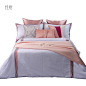 女孩房床上用品粉色样板间软装高端欧式法式床品多件套公主房-淘宝网