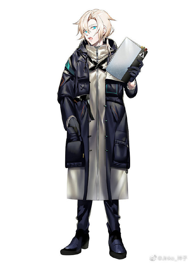 明日方舟oc# 最近沉迷方舟,和神仙群友聊起了大家的博士自设,很蟹奋