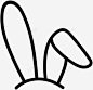 兔耳朵兔子耳朵兔子图标 免费下载 页面网页 平面电商 创意素材
