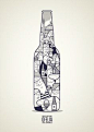 Birra Ofelia by Ale Giorgini, via Behance