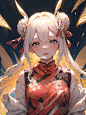Vol.16 I 丸子头旗袍少女