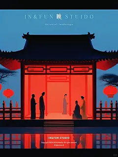 东方极简AI插画｜红楼映梦
这组东方极简插画，这组东方极简插画，以红蓝渐变和粉色系列为主色调，将红楼梦大观园中似水的女子和如泥的男子，以及亭台楼阁巧妙地融合在一起，展现出浓郁的古典气息和东方美学。每一幅画面都仿佛散发着“落了片白茫茫大地真干净”的意境，令人沉醉其中。细节处的处理和线条的流畅，这组插画作品不仅是视觉上的享受，更是对中国古典文化的一次致敬和演绎…..
感谢 @阿修xiudesign  @Yea野了 老师作品灵感来源
#AI插画 #国潮插画 #Midjourney #插画 #插画分享 #人物插画