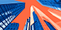 Skyscrapers : One day (I was bored) I went on a small trip to New York and San Francisco via street view and I got really inspired by the skyscrapers, their geometry and weird perspective. That's how this personal project began. Hope you'll enjoy.​​​​​​​​