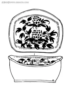 古代瓷器植物花纹图案   [矢量图.AI]传统|传统图案|瓷器|底纹|黑白|花纹|矢量|矢量素材|植物|瓷器海报|清代瓷器瓷器皇家瓷|瓷器文房瓷器|古典瓷器瓷器