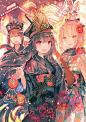 FGO/fate系列角色织田信长同人图集原画插画壁纸CG立绘 图片素材 – ACG图包网