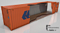 40ft High Cube Container 3D model