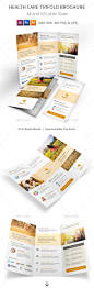 Health Care Trifold Brochure - Informational Brochures