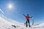 ski touring on sunny day by Catalin Grigoriu on 500px