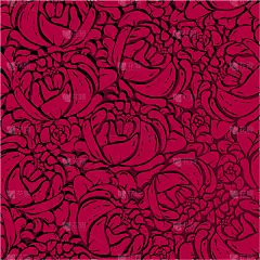 式样,华丽的,纺织品,壁纸,自然美,植物,夏天,花,复古,剪影