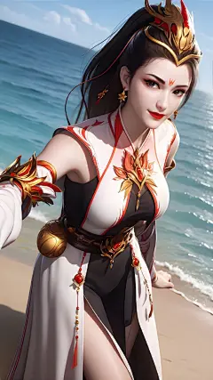 《师兄啊师兄》：酒玖 美腿 AI 壁纸