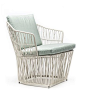 Kenneth Cobonpue : Collections : CALYX : EASY ARMCHAIR, lowback