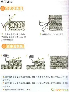 【钩针教程】钩针入门教程_妈妈爱晒_宝宝树