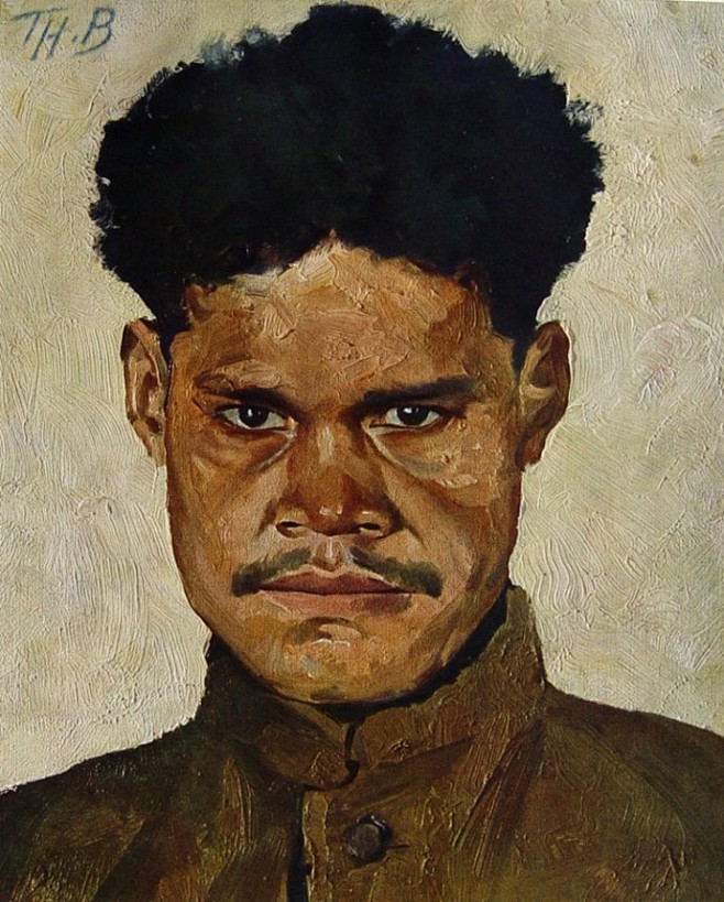 Portraits of soldier...