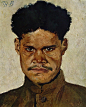 Portraits of soldiers first world war by Thomas Baumgartner (1892-1962)  <br/>. ​​​​