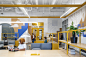 美国奥马哈·“领英LinkedIn”办公空间设计 / Gensler | SOHO设计区 : 过去两年来，新冠疫情一直严重扰乱着人们的正常工作，大多数公司纷纷放弃充满变数的“重返办公室”计划，转而考虑如何 长久地改变利用办公空间的方式。疫情持续的时间越长，员工离回归2020年之前的日常生活就越远。然而，许多绩优公司并未要求员工居家办公，也未强迫员工重返疫情之前的办公室环境，而是积极调整相关政策和办公空间设计方案