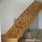 复式楼木楼梯装饰图片—土拨鼠装饰设计门户