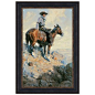 Sentinel of the Plains, 1906: Framed Canvas Replica Painting