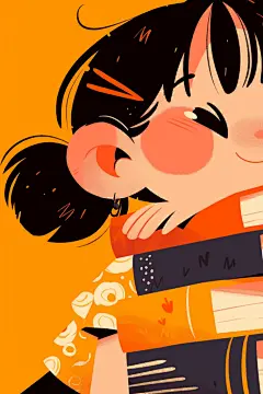 小朋友读书绘画主题