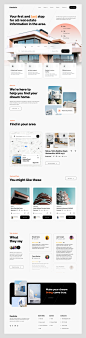 Thestate - Real Estate Landing Page by Zhofran Ardyan for Hatypo Studio on Dribbble