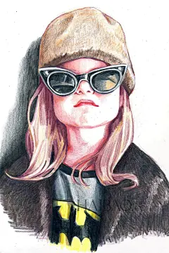 布鲁克林插画家Jennifer William以女孩为主题的时尚插画