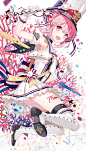 ✔[1355] 动漫美少女 二次元手绘 萝莉萌妹子御姐 插画漫画 [pixiv]