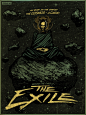 The Exile : Screen Print design (Work in progress)