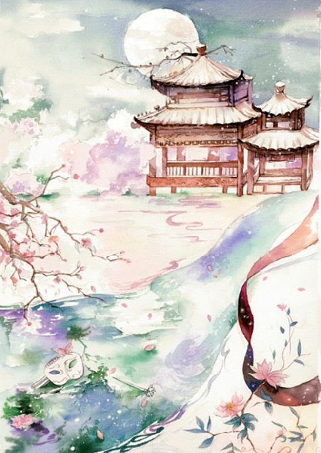 我愿，岁月静好 ，定格一幅最美的水墨写意...