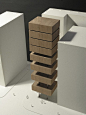 * modern architecture, architectural models, urban design* - Model of HA Tower, designed by Frontoffice + Francois Blanciak